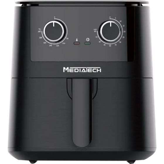 MediaTech Air Fryer, 7.2 Liter, 1800 Watt, Black- MT-AF3000M