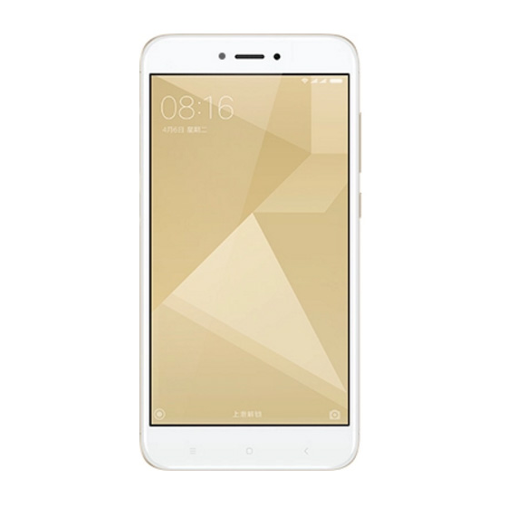 Xiaomi Redmi 4X Dual Sim, 32 GB, 4G, LTE - Gold