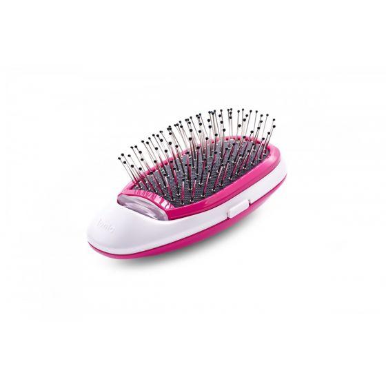 Rush Brush Mini Ionic Brush - White/Pink