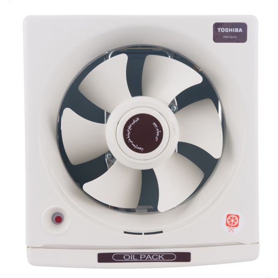 Toshiba Kitchen Ventilating Fan, 20 cm, White - VRH20J10