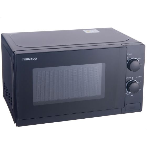 Tornado Microwave, 20 Liter, 700 Watt, Black - TM-20MK