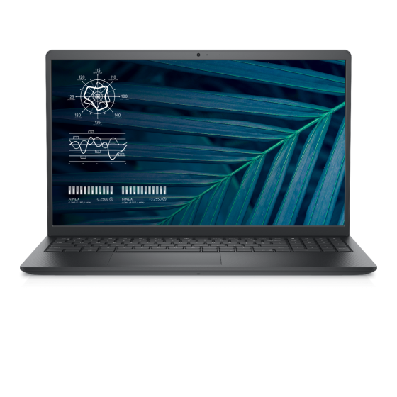 Dell Vostro 3510 Laptop, Intel Core i3-1115G4, 15.6 Inch, 1TB HDD, 4GB RAM, Intel UHD Graphics, Ubuntu, Black