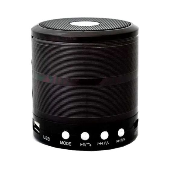 Wireless Mini Speaker, 5W, Black - WS-887