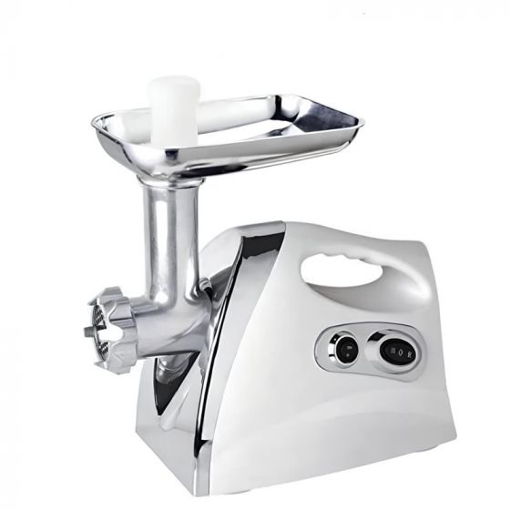 Kitchen Genie Electric Meat Grinder, 2000 Watt, Silver - KTGM-01