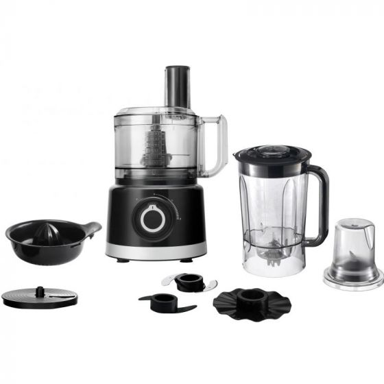 IDO  Food Processor 1000 Watt, Black- FP1000-BK