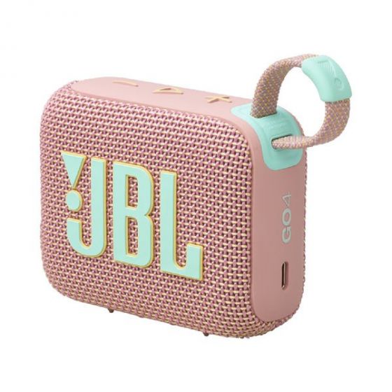 JBL Go4 Bluetooth Portable Speaker - Pink