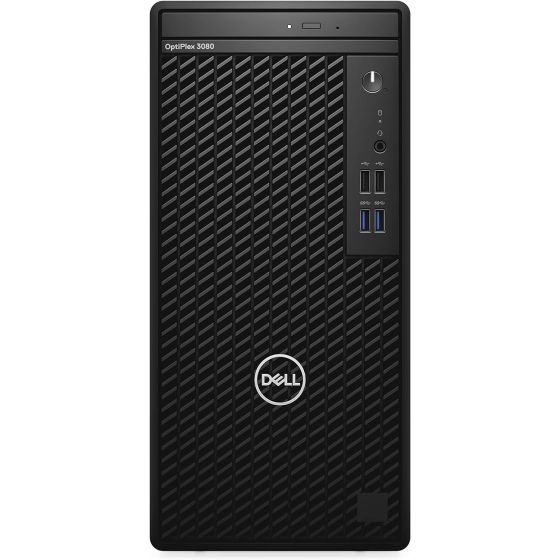 Dell OptiPlex 3080 PC, Intel Core i5 10500, 512GB SSD, 8GB RAM, ‎Intel UHD Graphics 630, Windows 10 Pro - Black