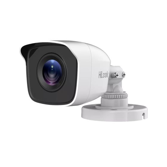 HiLook 5MP Fixed Mini Bullet Camera, 3.6MM, White - THC-B150-P