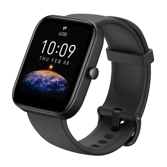 Amazfit Bip 3 Pro Smartwatch 1.69 Inch TFT, Black