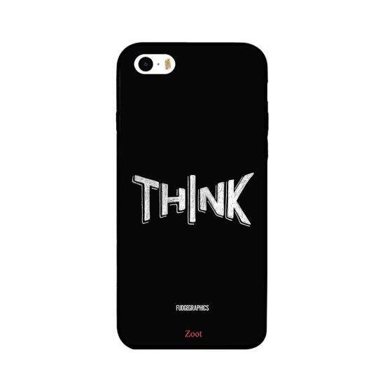 Think Printed Back Cover for Apple iPhone 5S