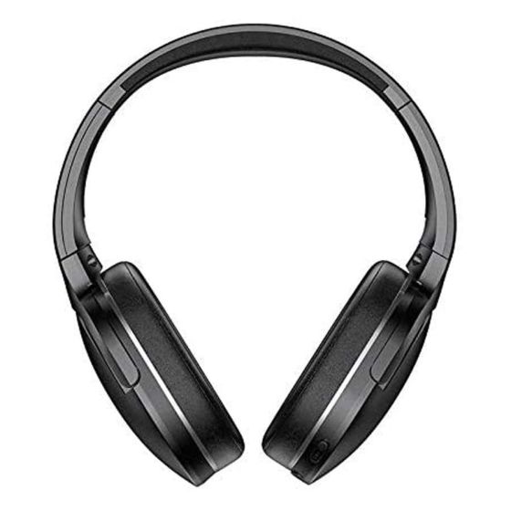 Baseus Encok Wireless On-Ear Headphones with Built-in Microphone, Black - D02