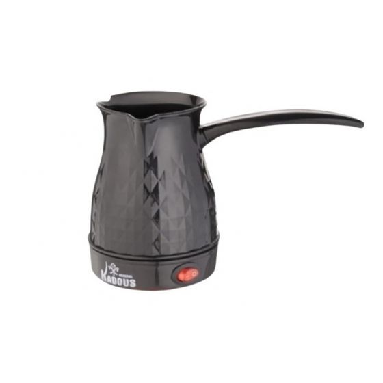 Kadous Turkish Coffee Maker, 0.5 Liter, 350 Watt - Black