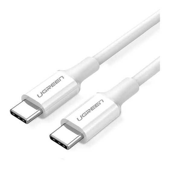كابل USB-C يوجرين، 1 م - ابيض