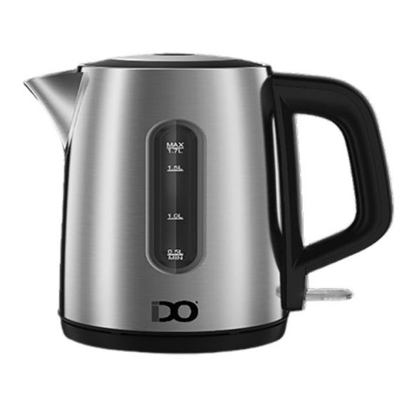 IDO  Electric Kettle, 1.7 Liters, 2000 Watt,  Stainless Steel- EK2000-SV