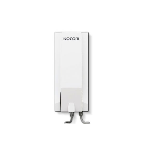 Kocom Wired Indoor Interphone Unit For Intercom Systems, White - KIP-300