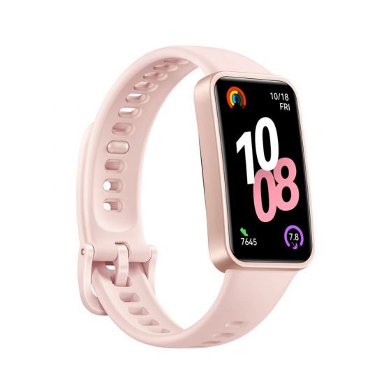 Huawei Band 10, Smart Band, 1.47 Inch, Pink Case and Pink Strap