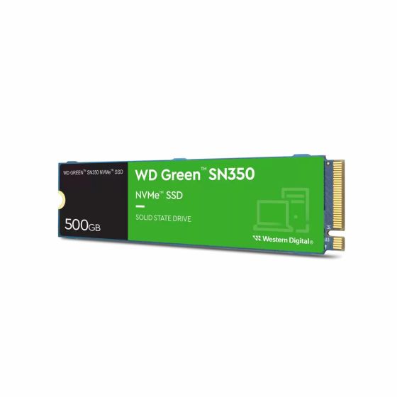 Western Digital WD Green SN350 Internal Solid State Drive, 500GB, M.2, Green - ‎WDS500G2G0C