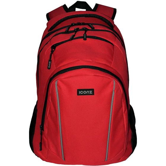 Iconz Chicago Laptop Bag for 15.6 Inch Laptops, Red - 4046