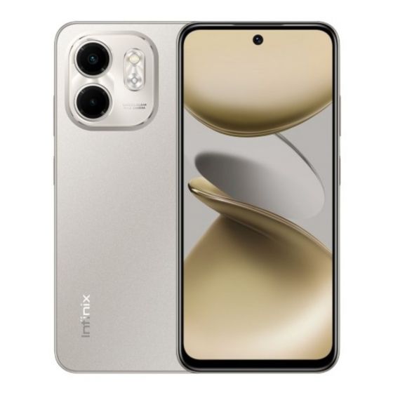 Infinix Smart 9, 128GB, 4GB RAM, 4G LTE, Dual SIM - Titanium