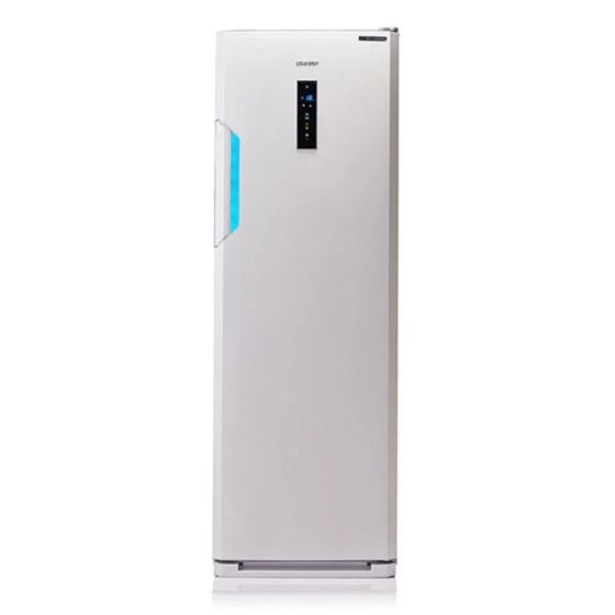 Sharp No Frost Upright Deep Freezer, Inverter, 300 Liters, 10.5 Feet, 7 Drawers, White - FJEC27WH