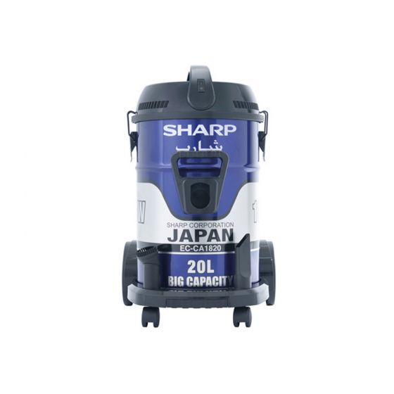 Sharp Drum Vacuum Cleaner, 1800 Watt, Blue - EC-CA1820-X