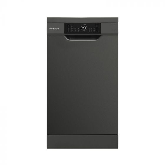 Tornado Freestanding Dishwasher, 10 Persons, Black- TDV-FN107CBK