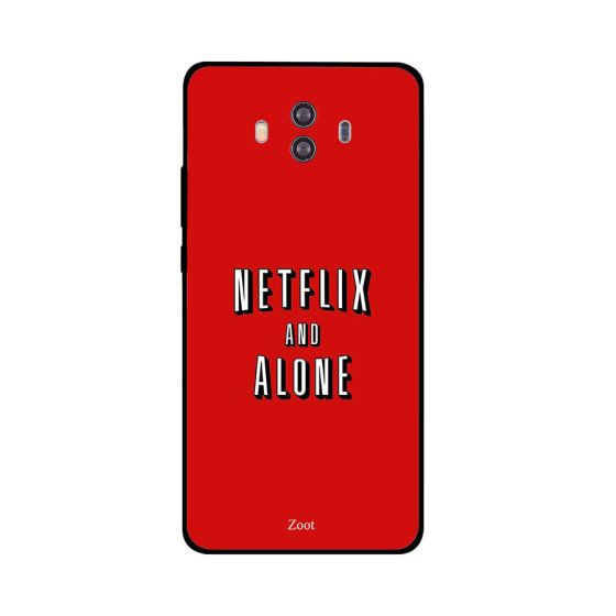 Zoot Netflix And Alone Printed Back Cover for Huawei Mate 10 Lite
