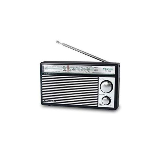 Panasonic FM Radio Transistor , Black-  RF-562DD