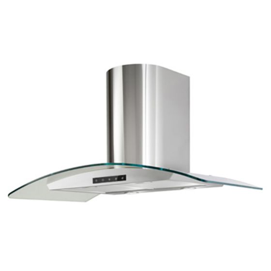 Elba Built-In Hood, 90CM, Stainless Steel- ECHT 9364 GLXR