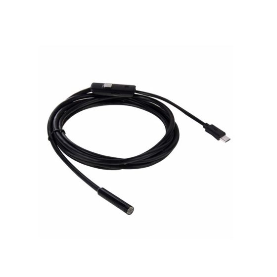 كابل ميكرو USB إلى كاميرا فحص منظار، 60 سم، اسود - CAM-06-B