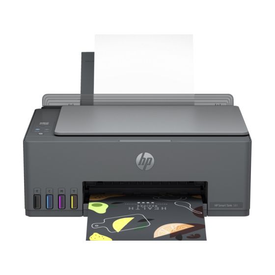 HP Smart Tank 581 All-in-One Inkjet Printer, Black- 4A8D4A