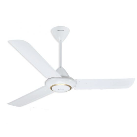 Panasonic Ceiling Fan, 56 Inch, 3 Blades, 5 Speed Settings, White - F56XZ2