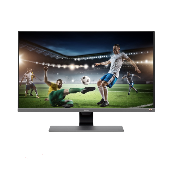 BenQ 32 Inch 4K LED Gaming Monitor, Metallic Grey - EW3270U