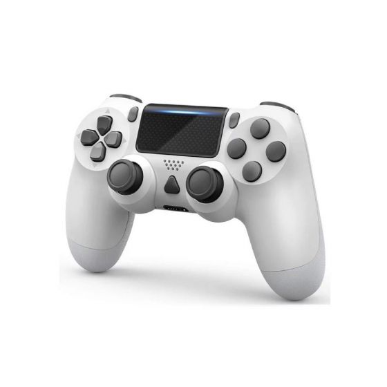 Wireless Controller For Playstation 4, White- B06WWR2GZF