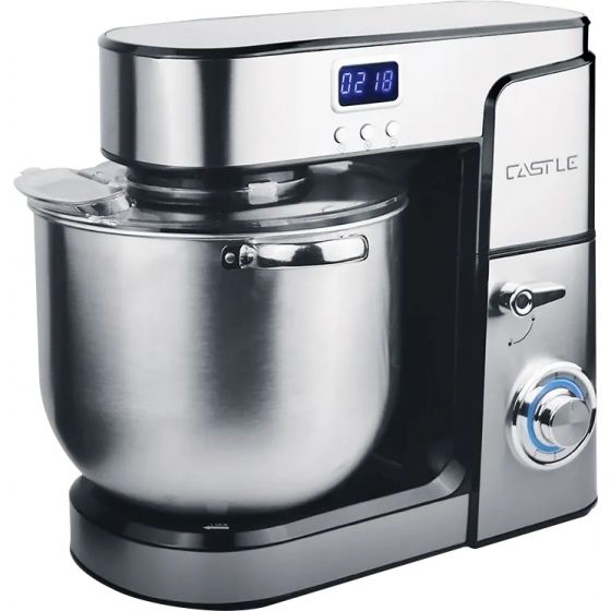 Castle Stand Mixer, 10  Liter, 2200 Watt, Silver- SM-2010