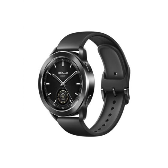 Xiaomi S3 Smart Watch, Black Case and Black Strap - 5198921010
