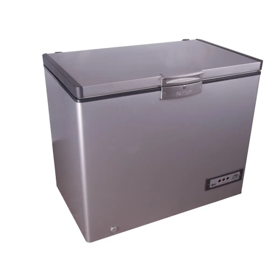 Passap Defrost Chest freezer, 203 Liter, Silver - ES241L