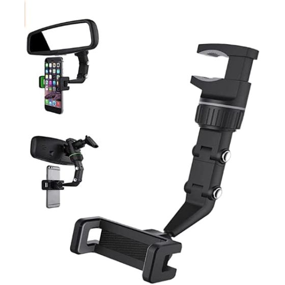 HiYi Multifunctional Car Phone Holder Mount (Gray)