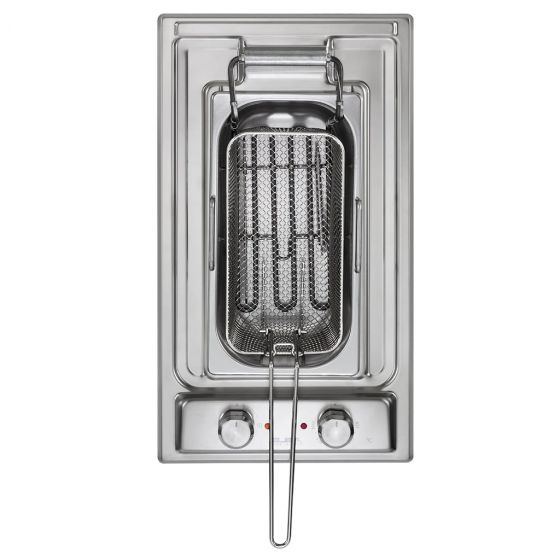 Elba Deep Fryer, 2 Liters, 1600W, Stainless Steel - EN30-610XD
