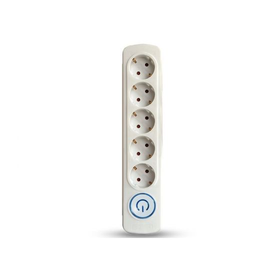 Elios Extension Socket, White- Premio 5