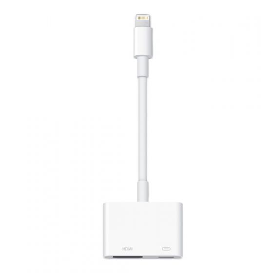 Apple Lightning Digital AV Adapter, White - MD826ZM/A