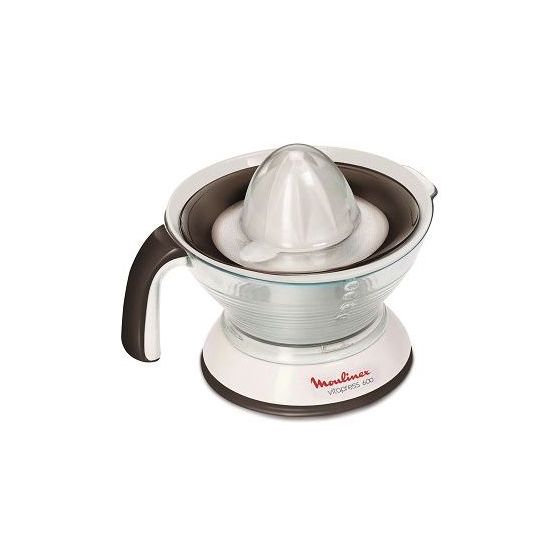 Moulinex Vita Press Juice Extractor, 0.6 Liter, White - PC302B27