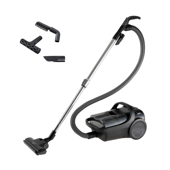 Panasonic Bagless Vacuum Cleaner, 2000 Watts, Black - MC-CL605