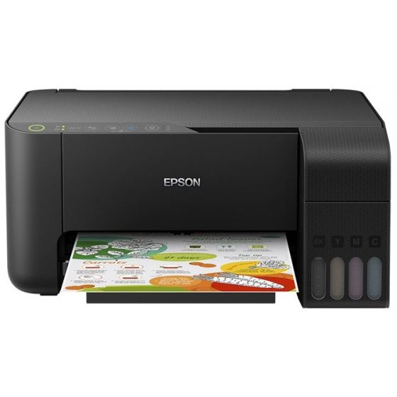 Epson ECOTANK All-in-One Inkjet Printer, Black - L3150