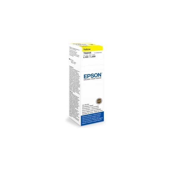 Epson Yellow Ink Bottle, 70 ML- T664
