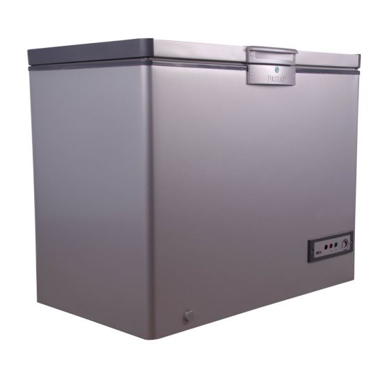 Passap Defrost Chest Freezer, 300 Liters, Silver- ES341L