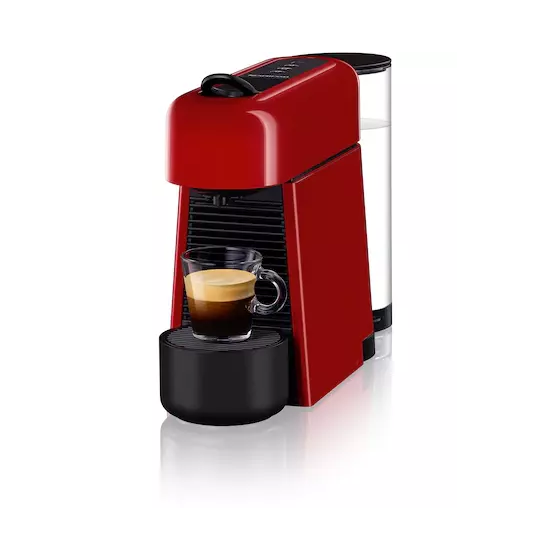 Nespresso Essenza Plus Coffee Machine, Red 