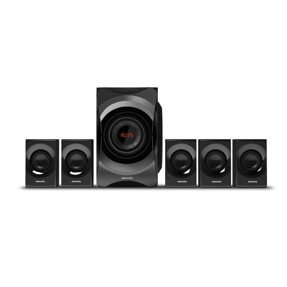 Philips Bluetooth Speaker System, Black - SPA8000B