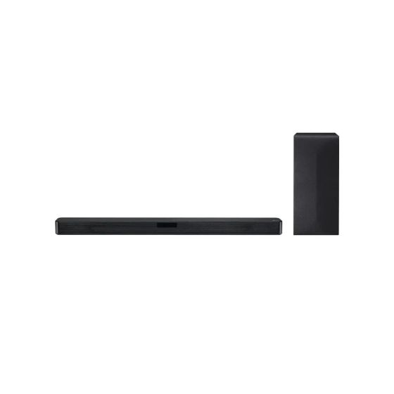 LG Wired and Wireless Sound Bar, Black - SN4