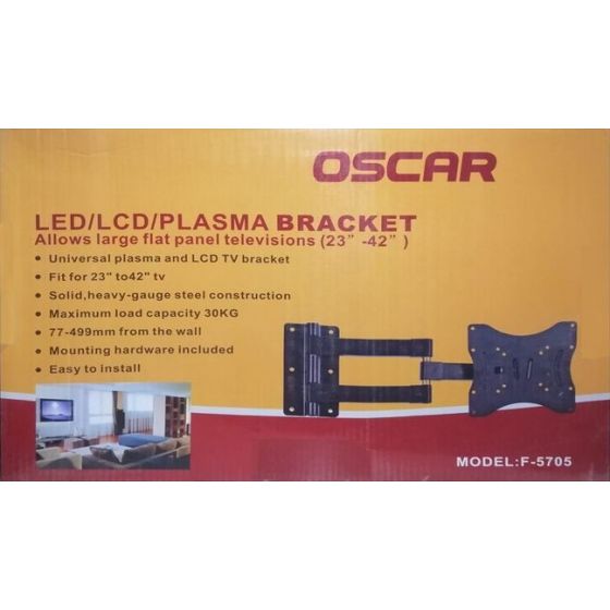 Oscar F-5705 Rotary TV Wall Mount - High Quality - Up To 42 Inch